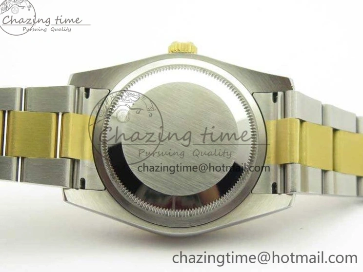 0404 Reliable Datejust 116234 36mm DJF 1:1 Best Edition Black Com Diam Dial On SS YG Oyster Bracelet SA3135 V 3487